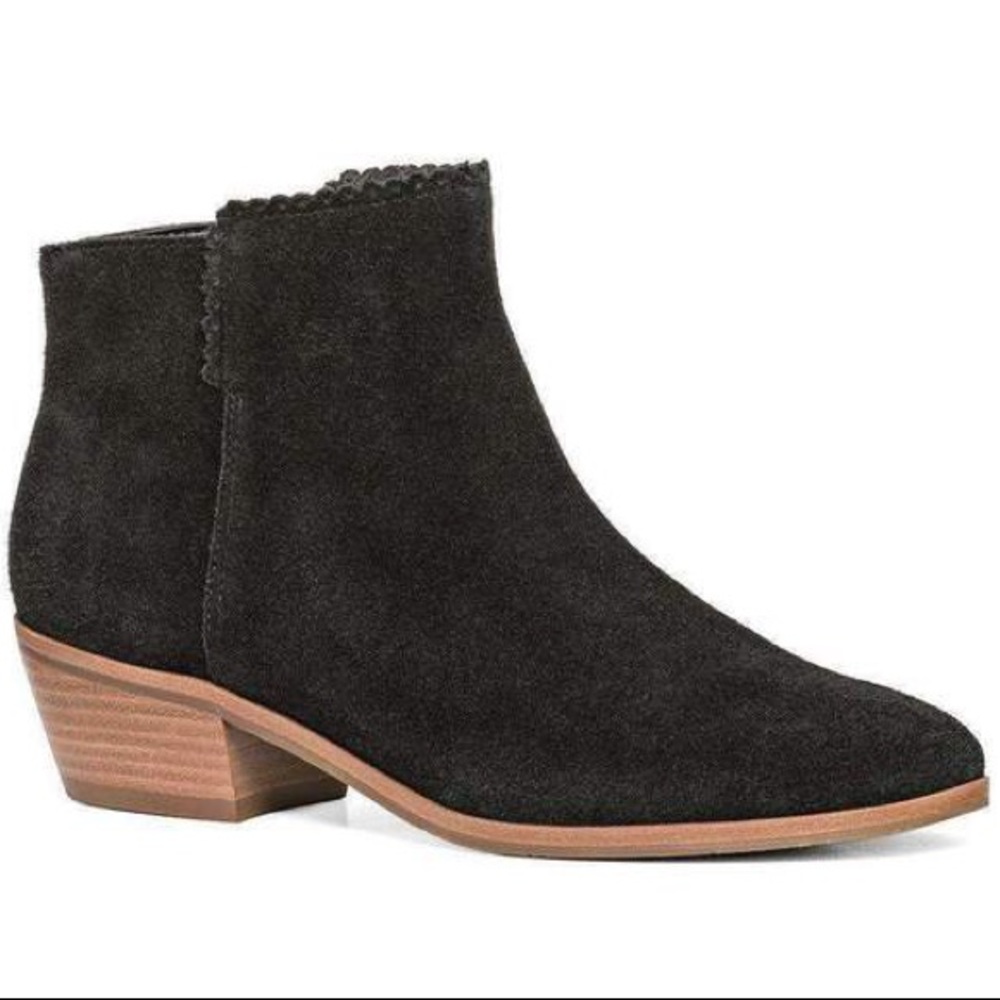 Jack Rogers Bailee Suede Black Booties